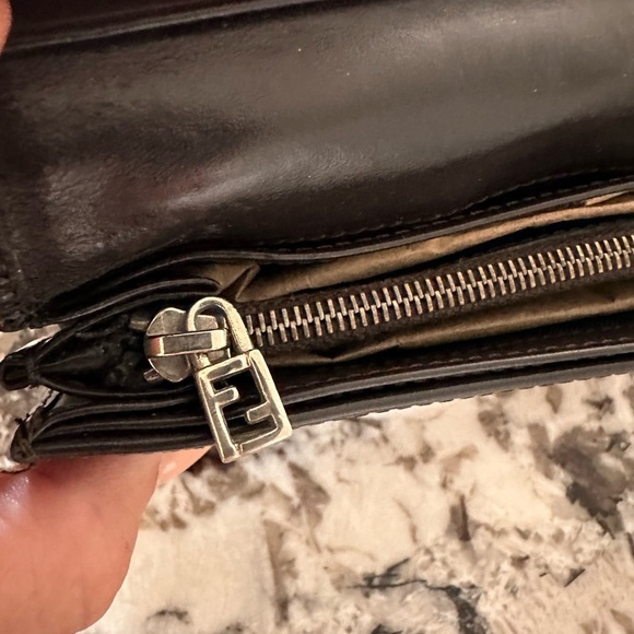 Fendi Zucca Print Fabric Wallet comes with box and dust bag - Picture 9 of 9